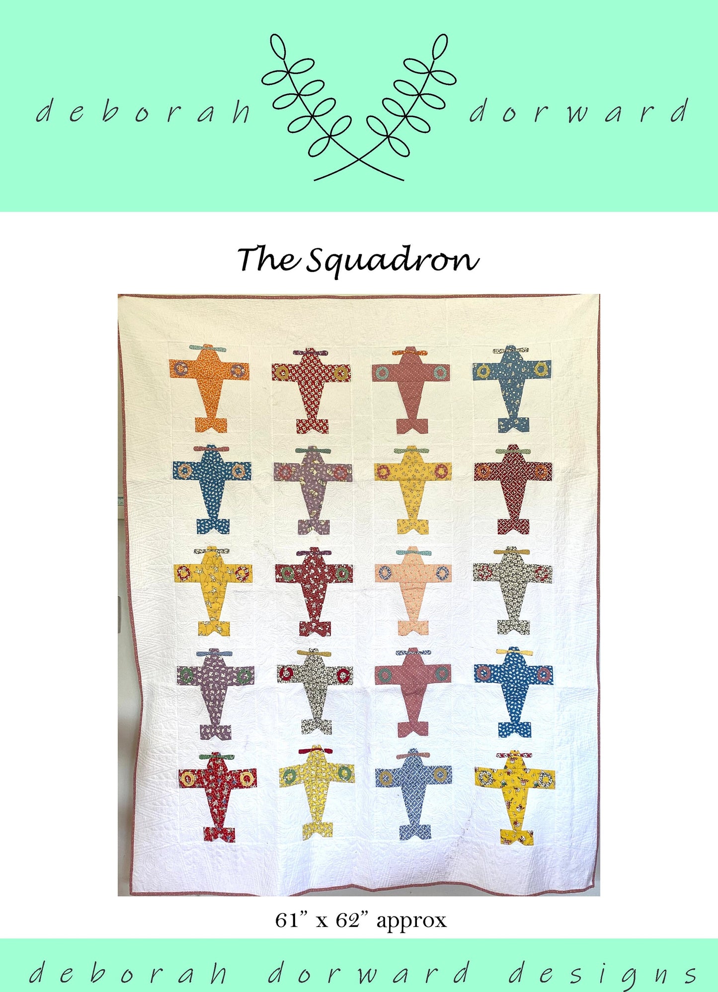 The Squadron quilt pattern