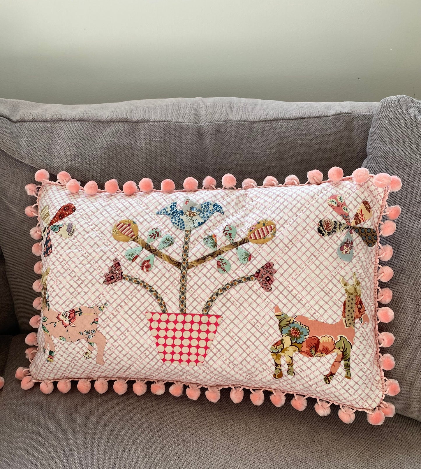 The Goats And The Horses Cushions Pattern