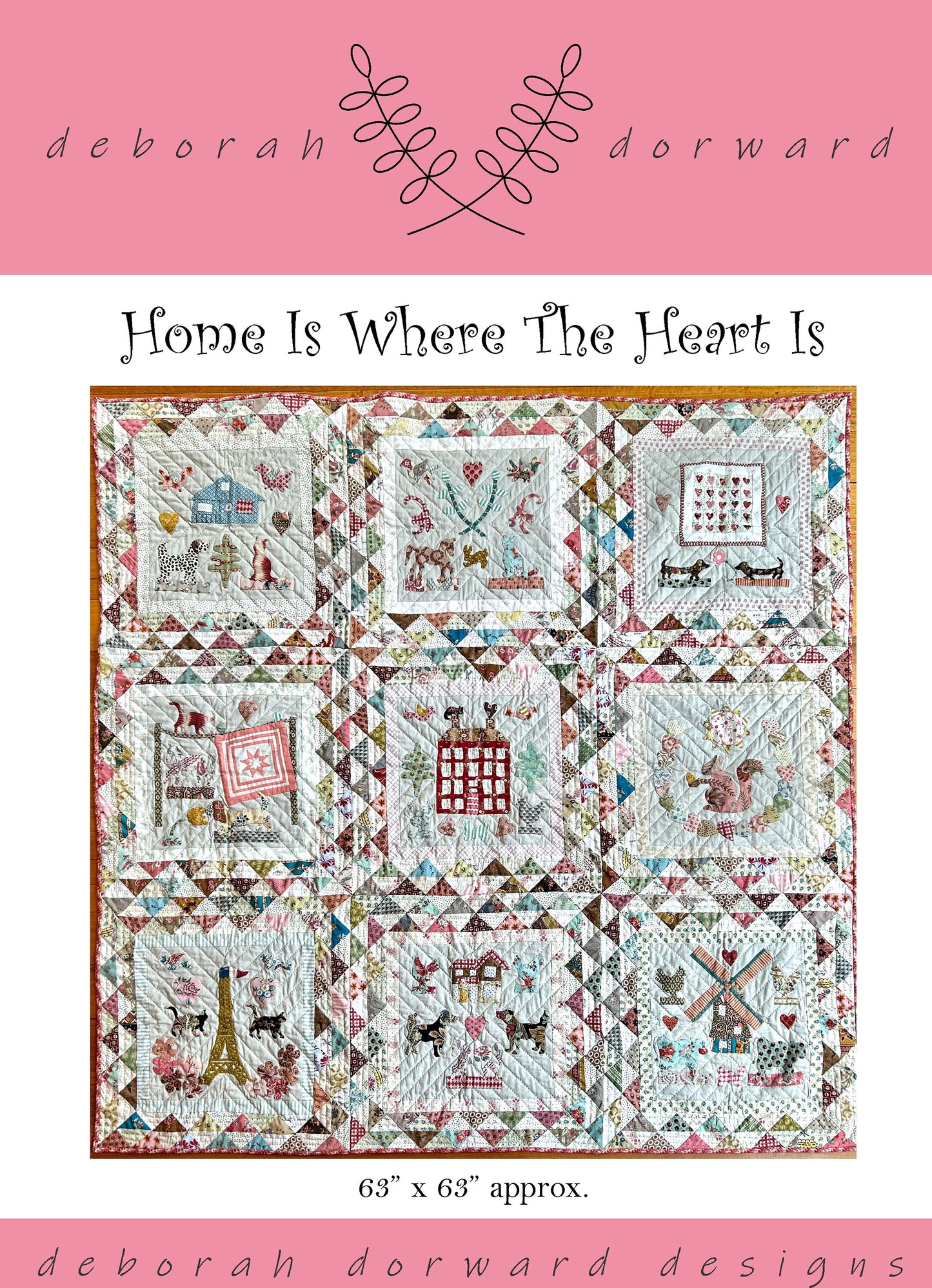 Home Is Where The Heart Is BOM MONTH 1 DIGITAL Pattern