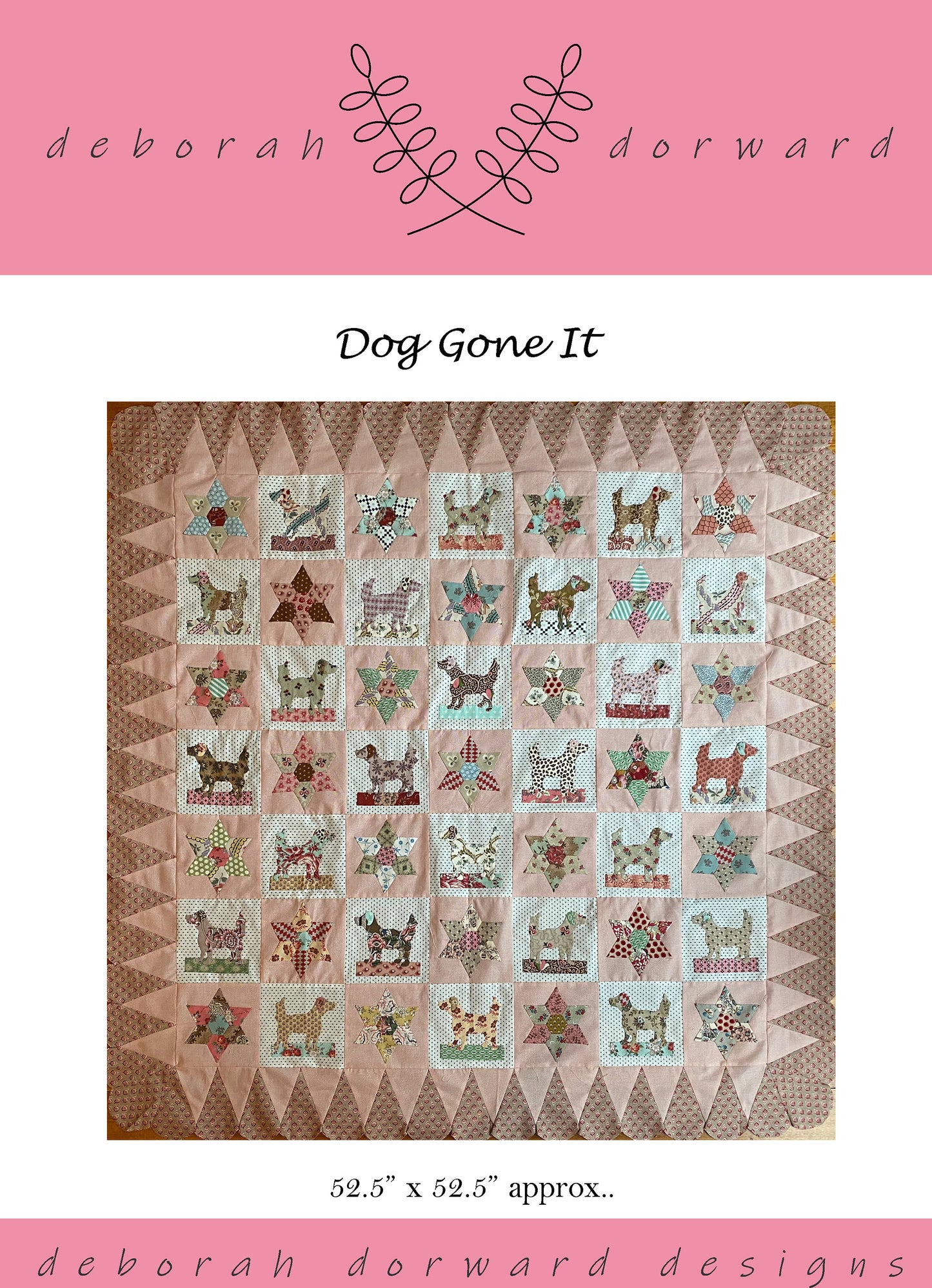 Dog Gone It Quilt Pattern *Physical Pattern*
