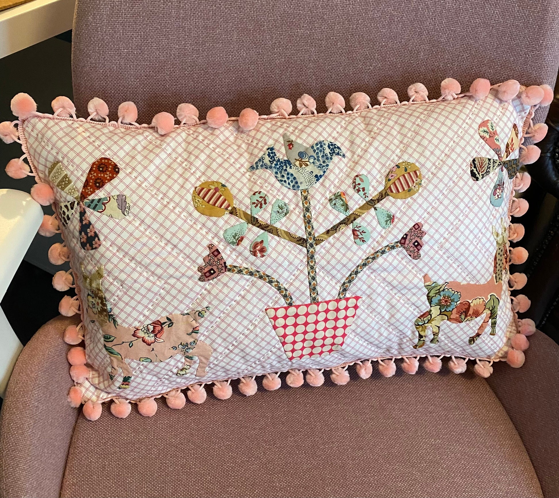 The Goats And The Horses Cushions Pattern