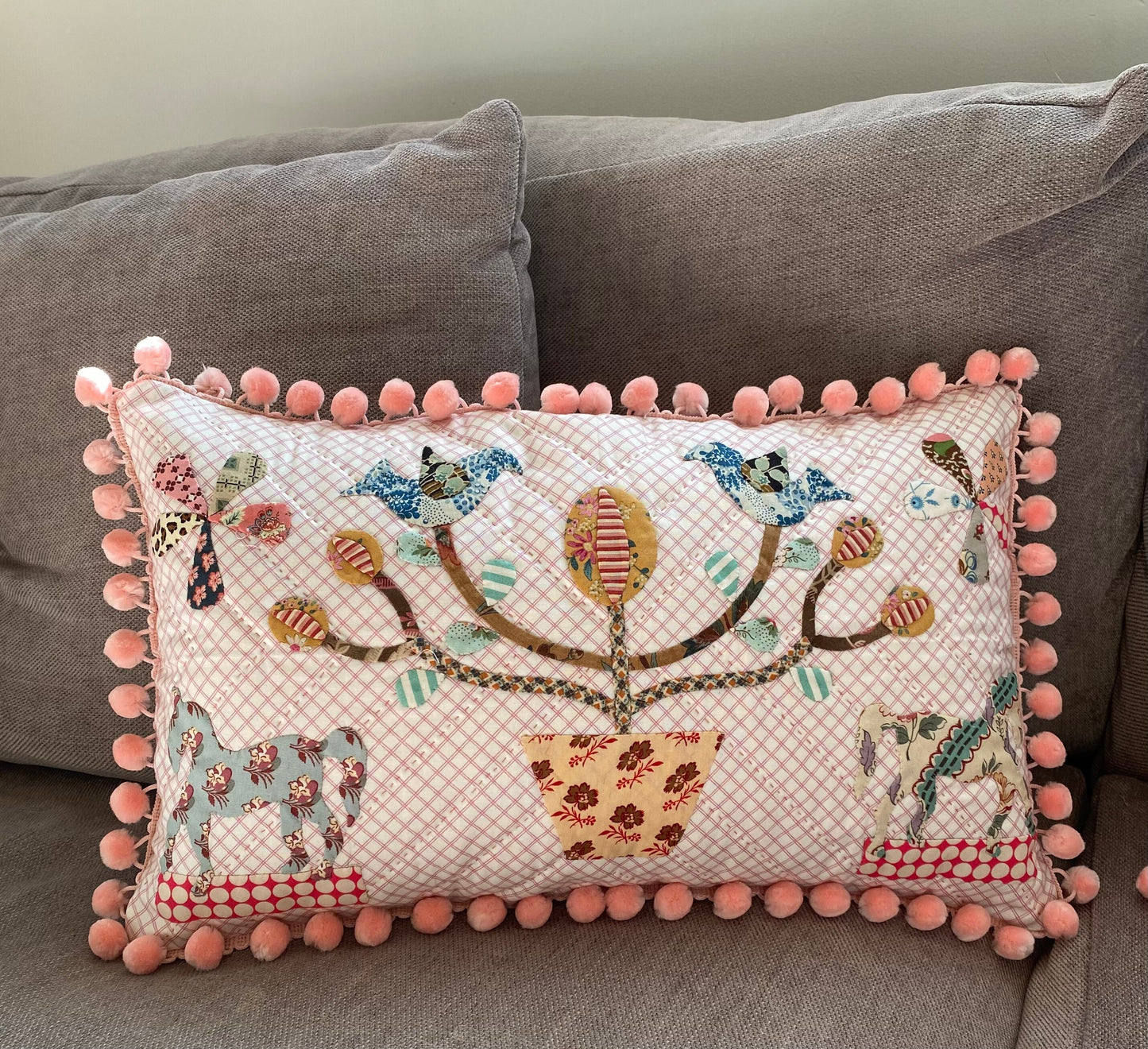 The Goats And The Horses Cushions Pattern