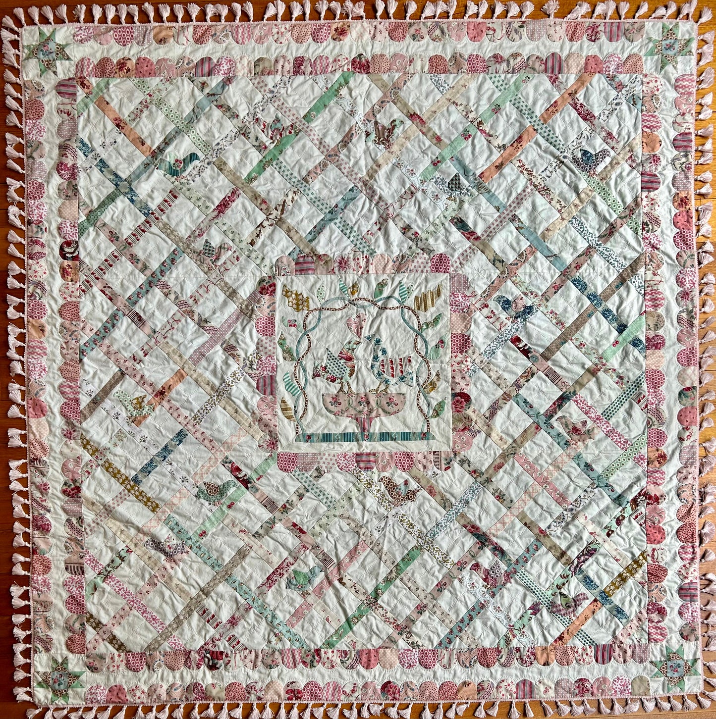 Entwined Love Birds Quilt Pattern