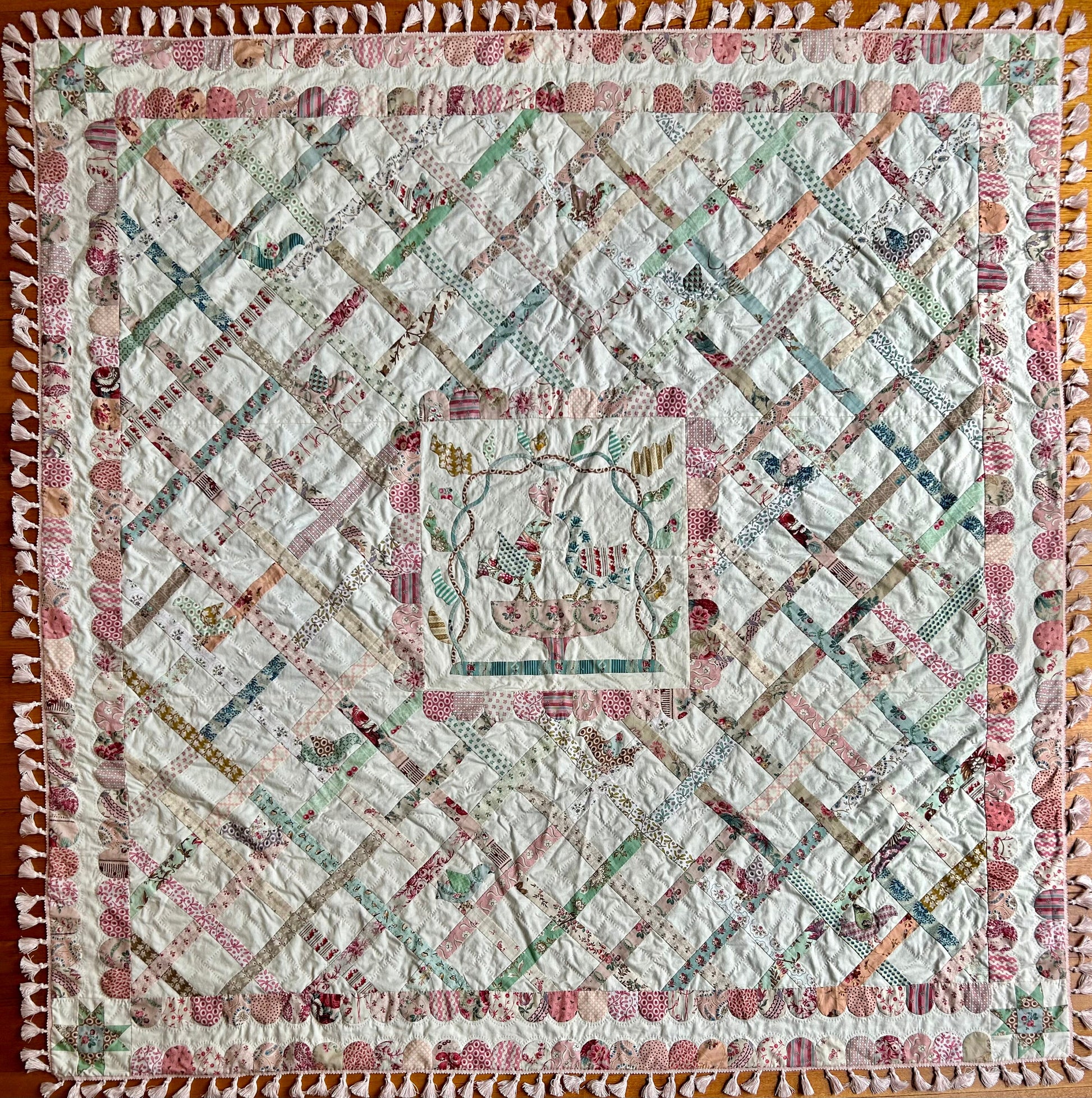 Entwined Love Birds Quilt Pattern