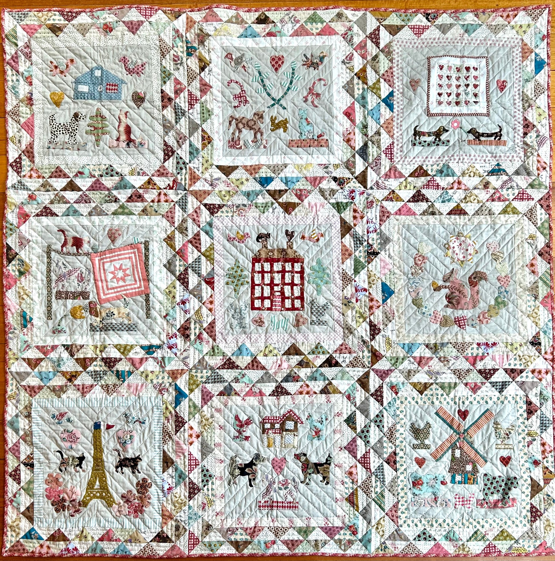 Home Is Where The Heart Is BOM MONTH 3 DIGITAL Pattern