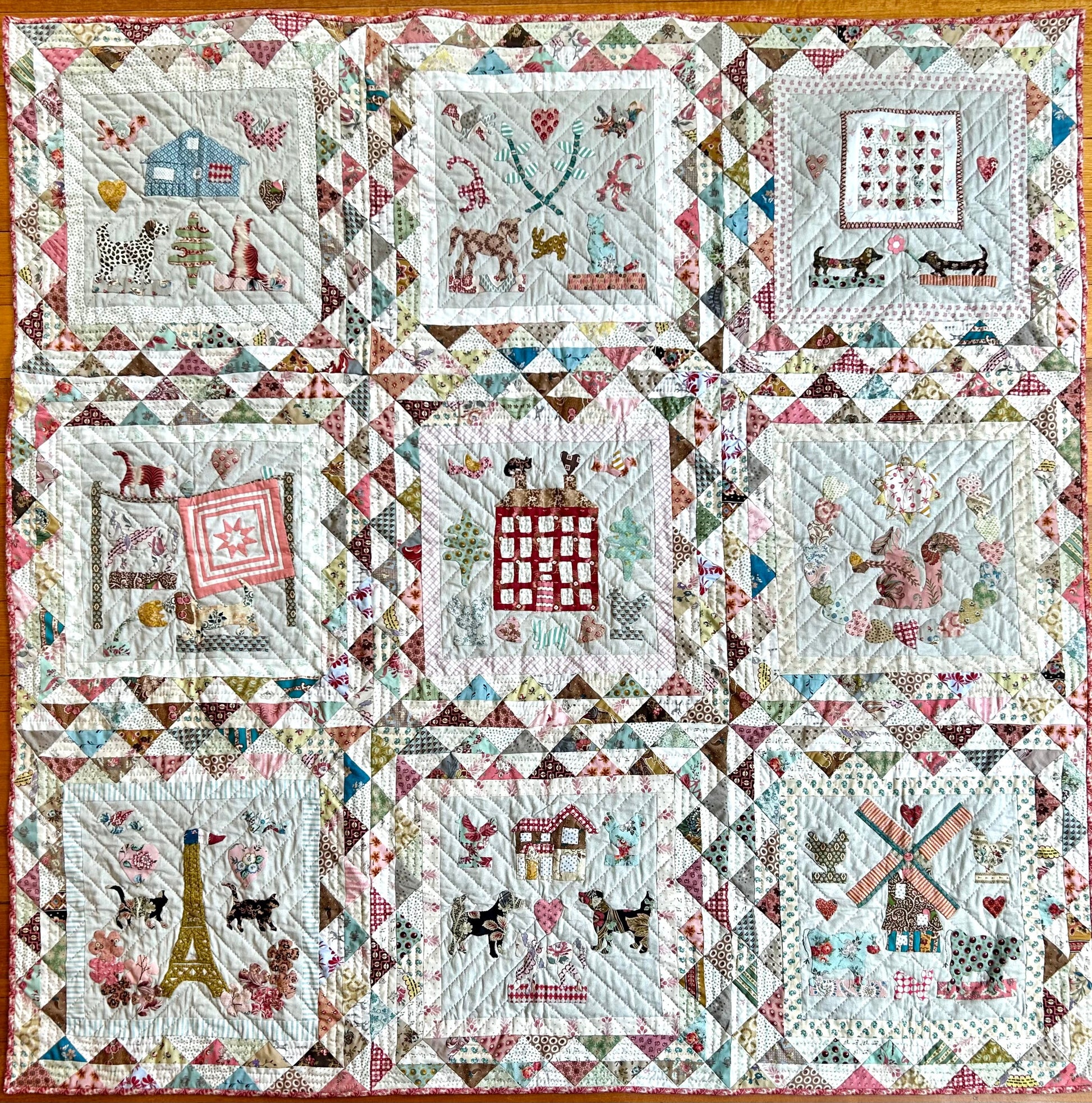 Home Is Where The Heart Is BOM MONTH 1 DIGITAL Pattern