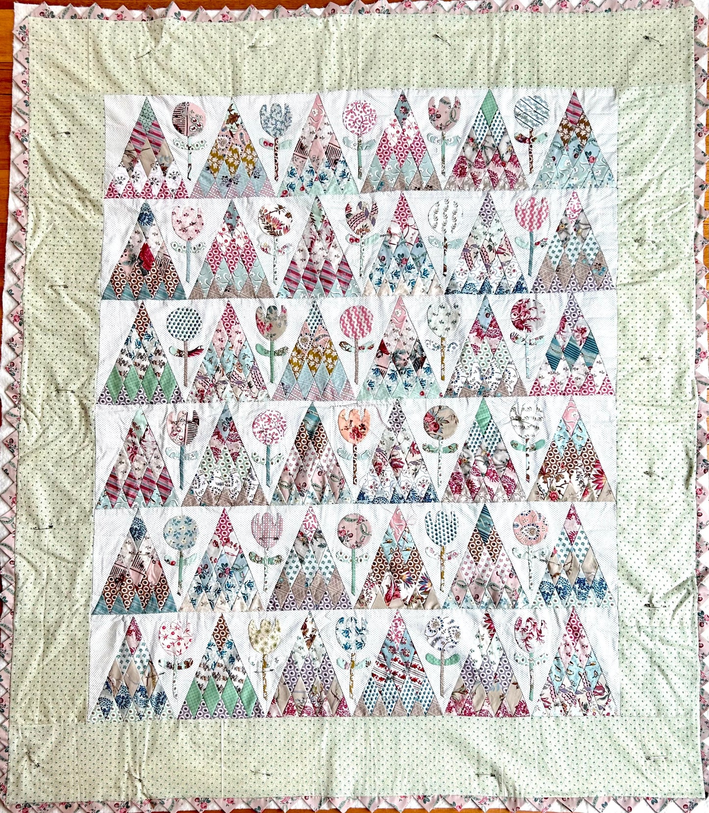 Tulip Mountain Quilt Pattern *DIGITAL VERSION*