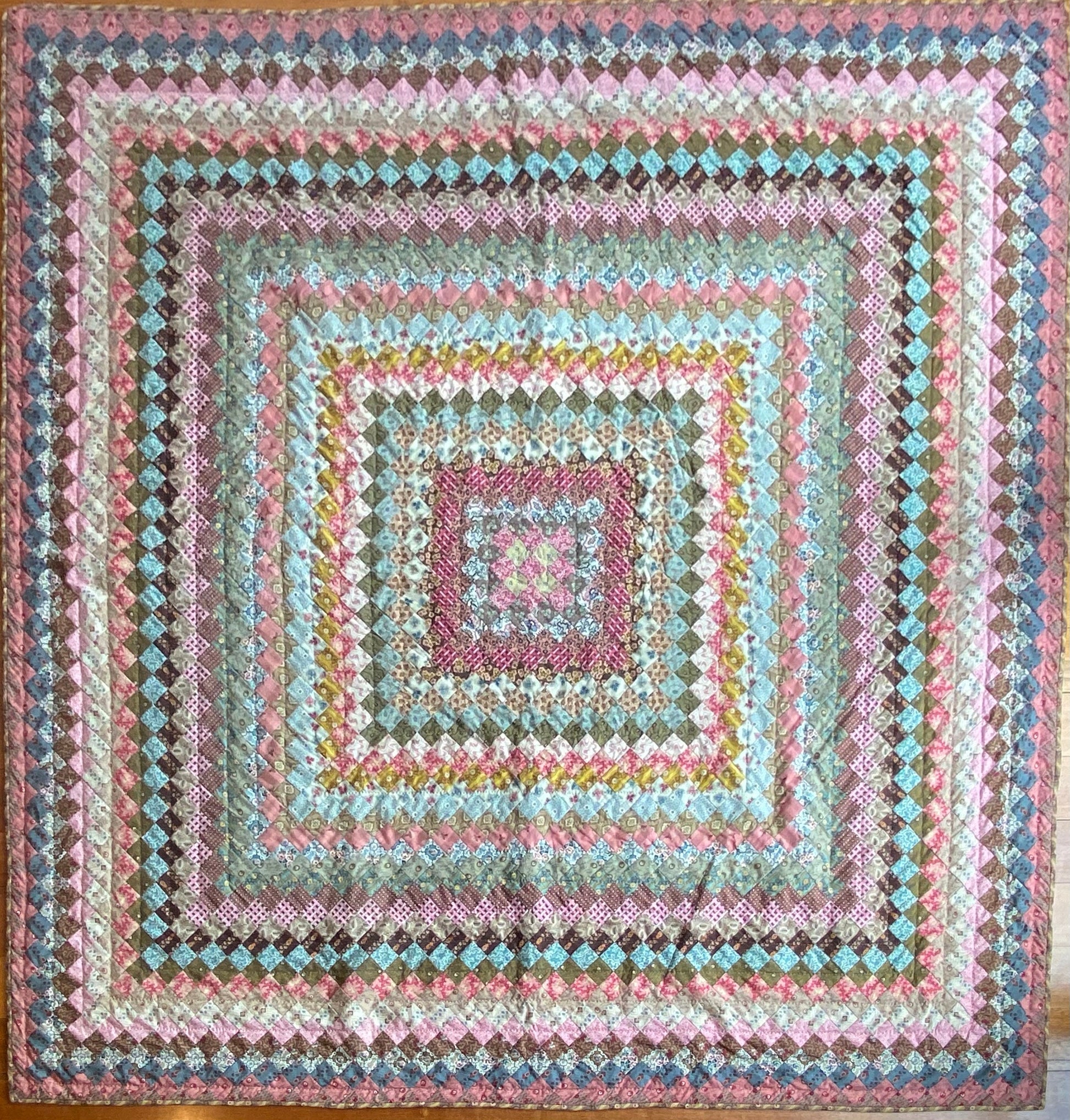Trip Around The World Quilt Pattern **Digital Version**
