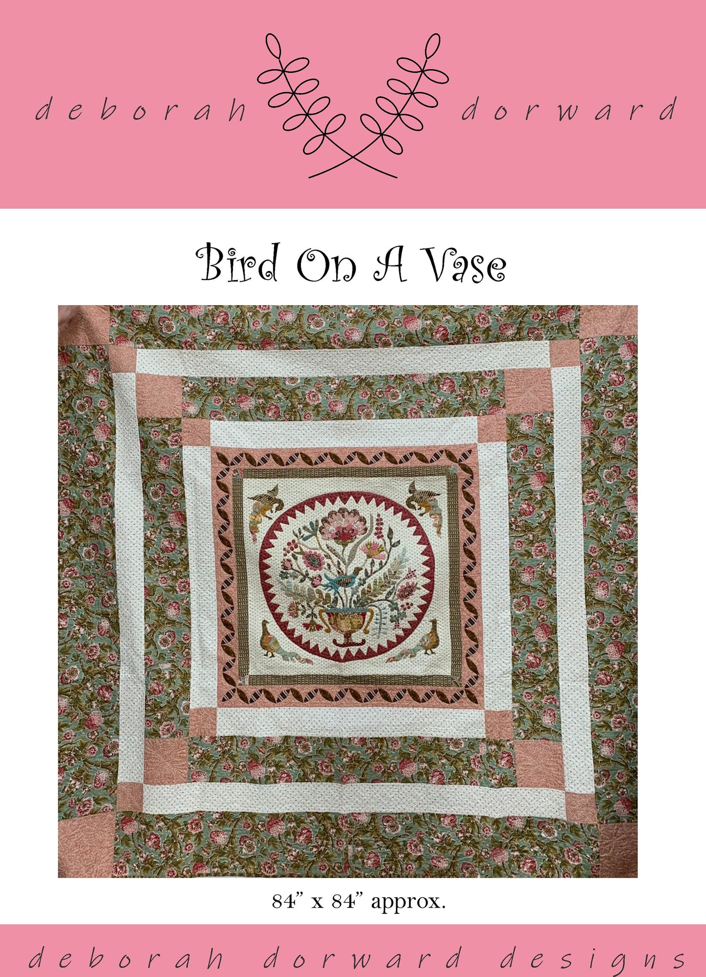 Bird on a Vase Quilt Pattern