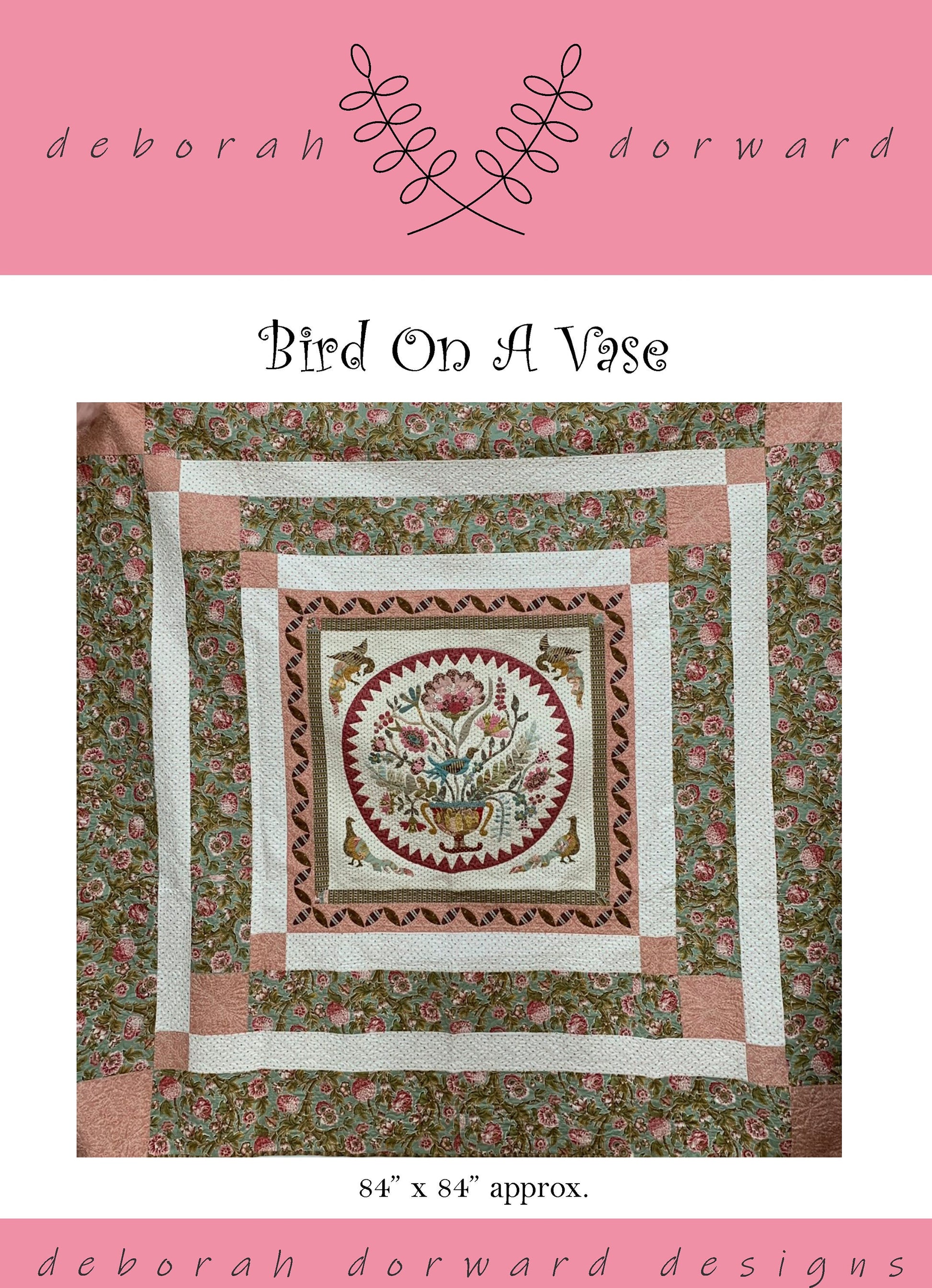 Bird on a Vase Quilt Pattern
