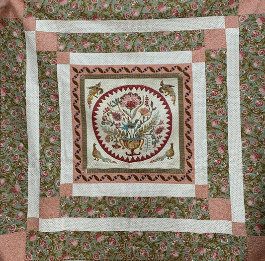 Bird on a Vase Quilt Pattern