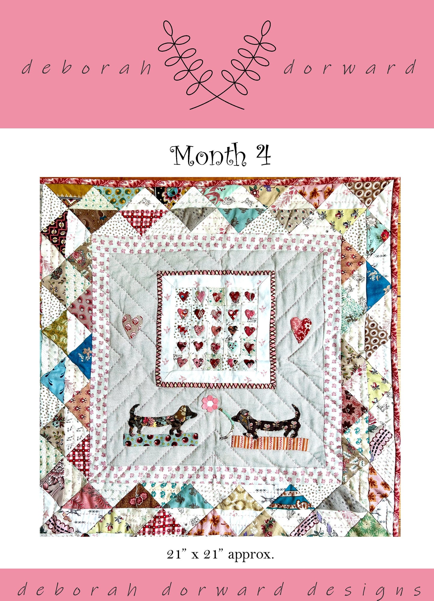 Home Is Where The Heart Is BOM MONTH 4 DIGITAL Pattern