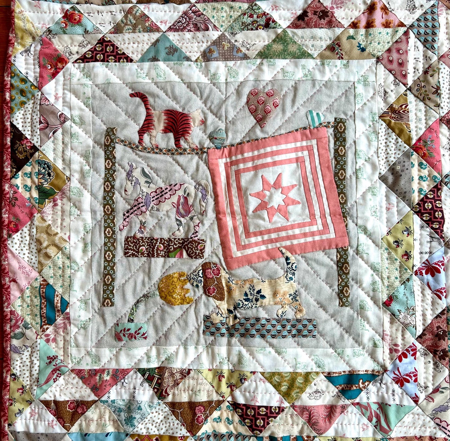 Home Is Where The Heart Is BOM MONTH 5 DIGITAL Pattern