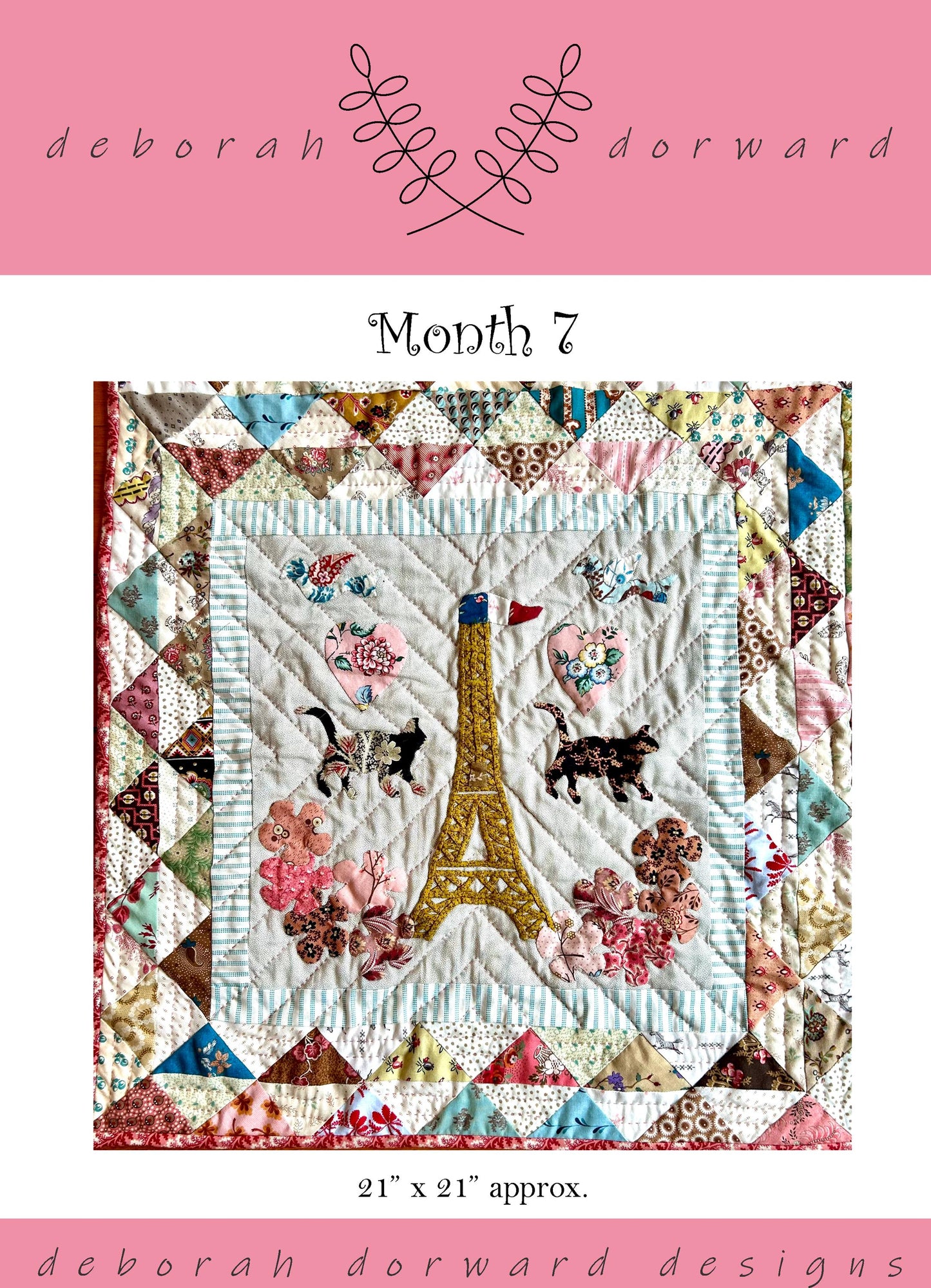 Home Is Where The Heart Is BOM MONTH 6 DIGITAL Pattern