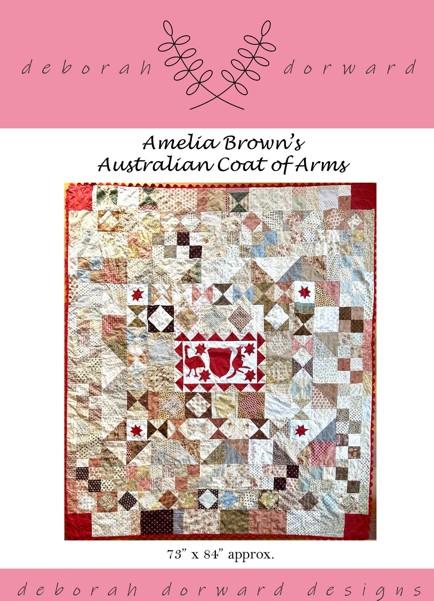 Amelia Brown's Aust Coat Of Arms Coverlet **DIGITAL PATTERN** Pattern
