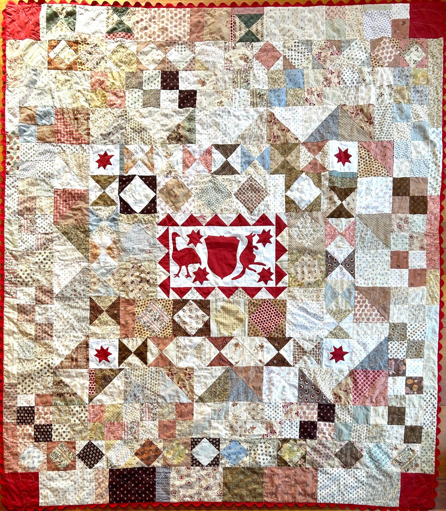 Amelia Brown's Aust Coat Of Arms Coverlet **DIGITAL PATTERN** Pattern