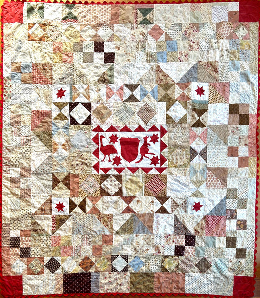 Amelia Brown's Aust Coat Of Arms Coverlet **DIGITAL PATTERN** Pattern