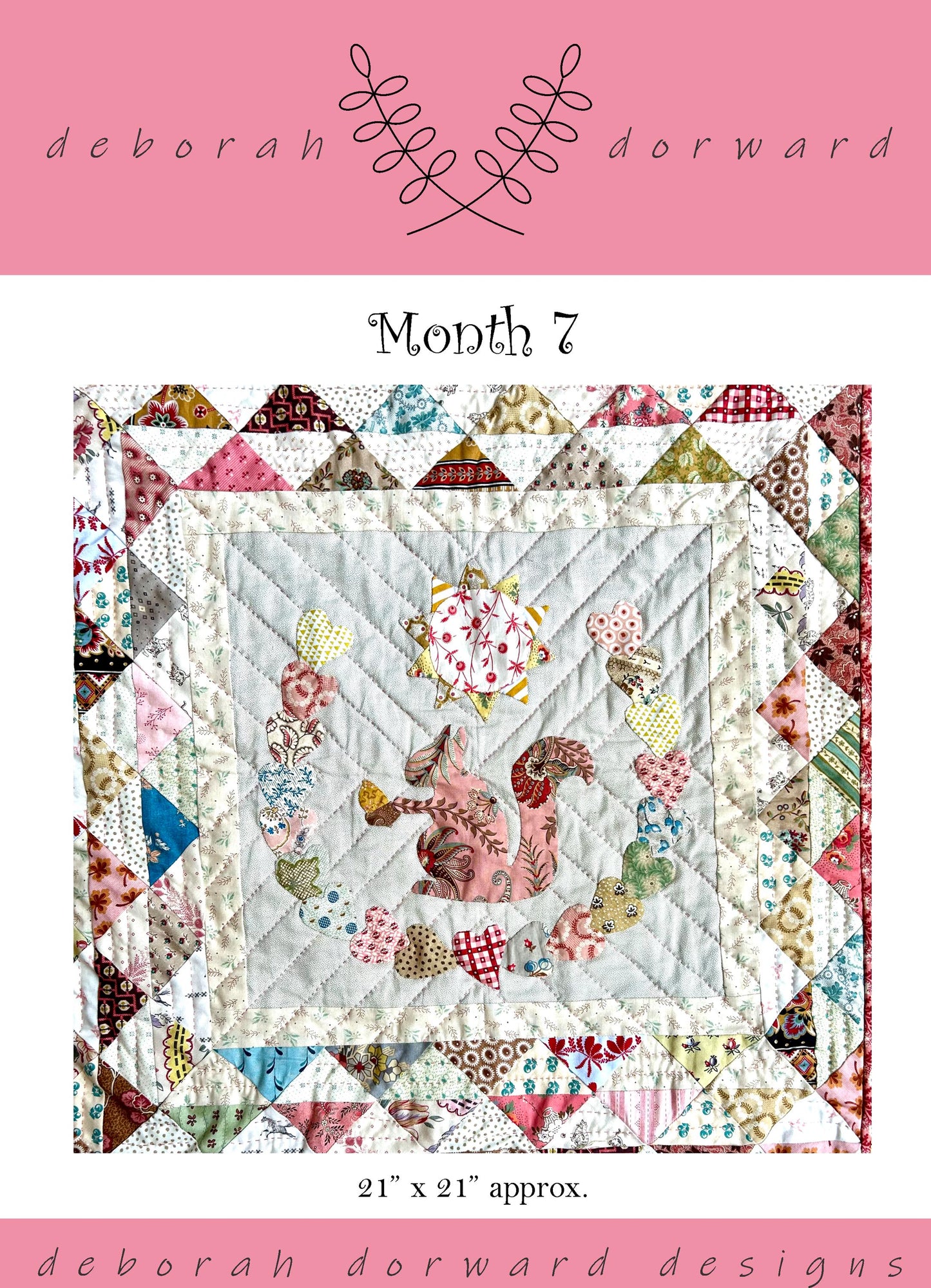 Home Is Where The Heart Is BOM MONTH 7 DIGITAL Pattern