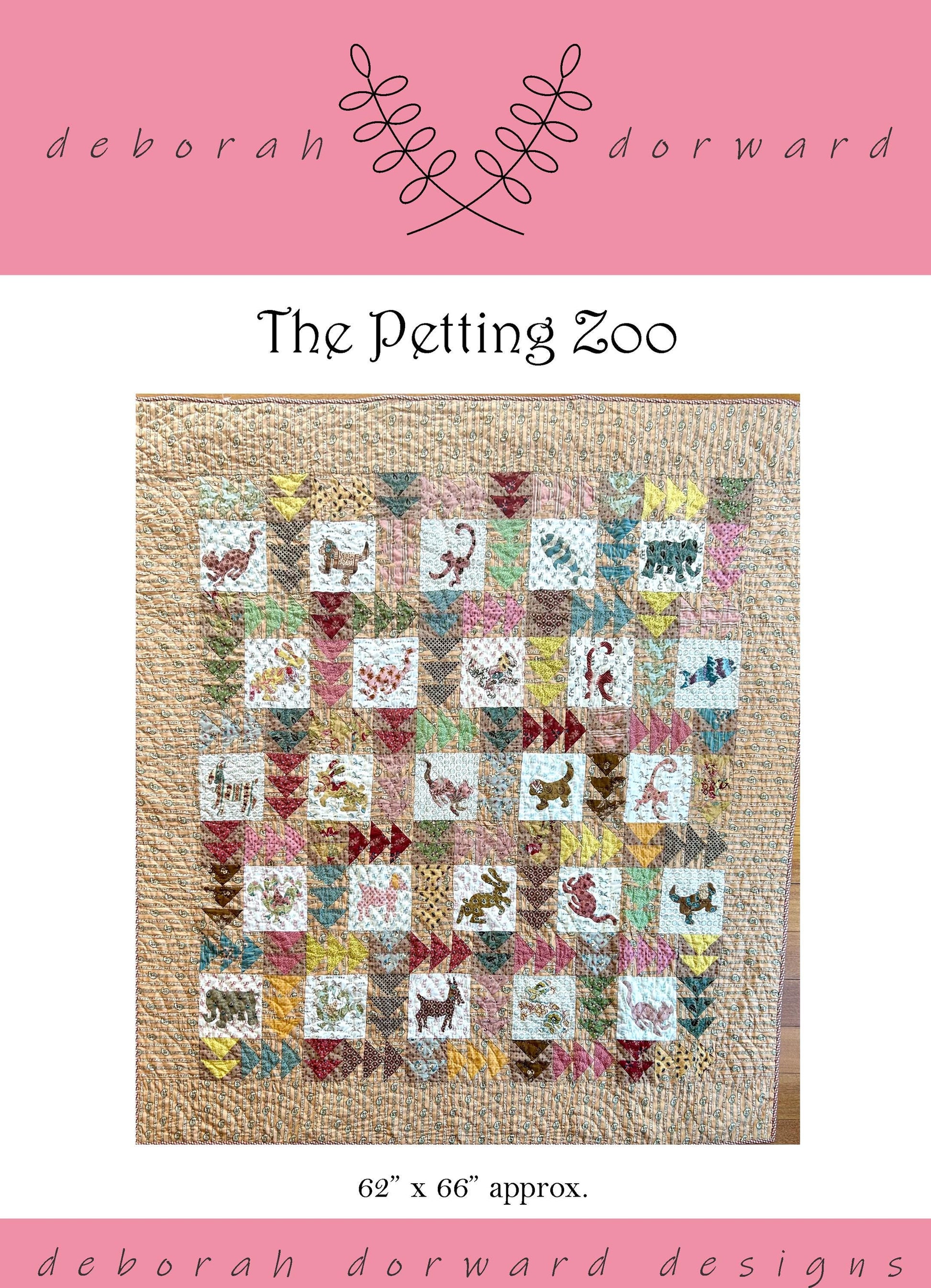 The Petting Zoo Quilt Pattern **DIGITAL PATTERN**