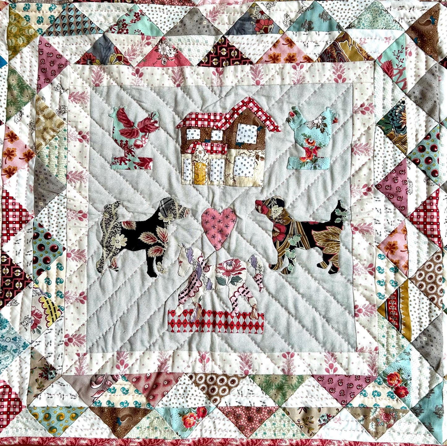 Home Is Where The Heart Is BOM MONTH 8 DIGITAL Pattern