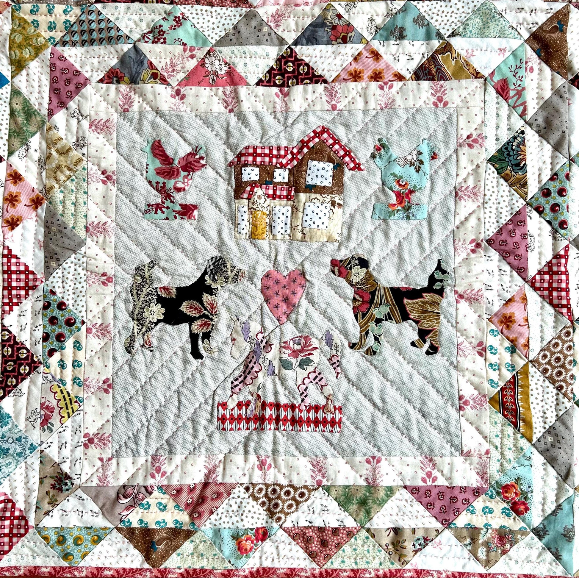 Home Is Where The Heart Is BOM MONTH 8 DIGITAL Pattern