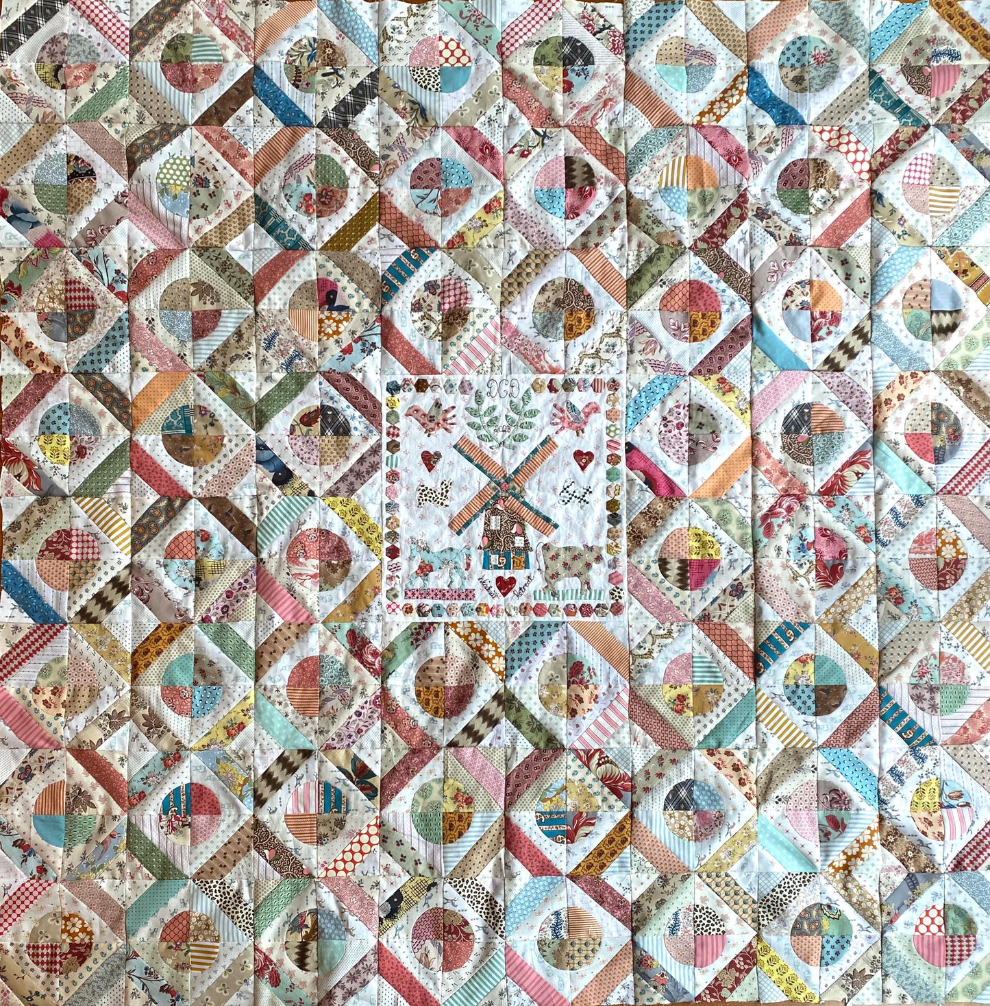 Windmill Retreat Quilt Pattern