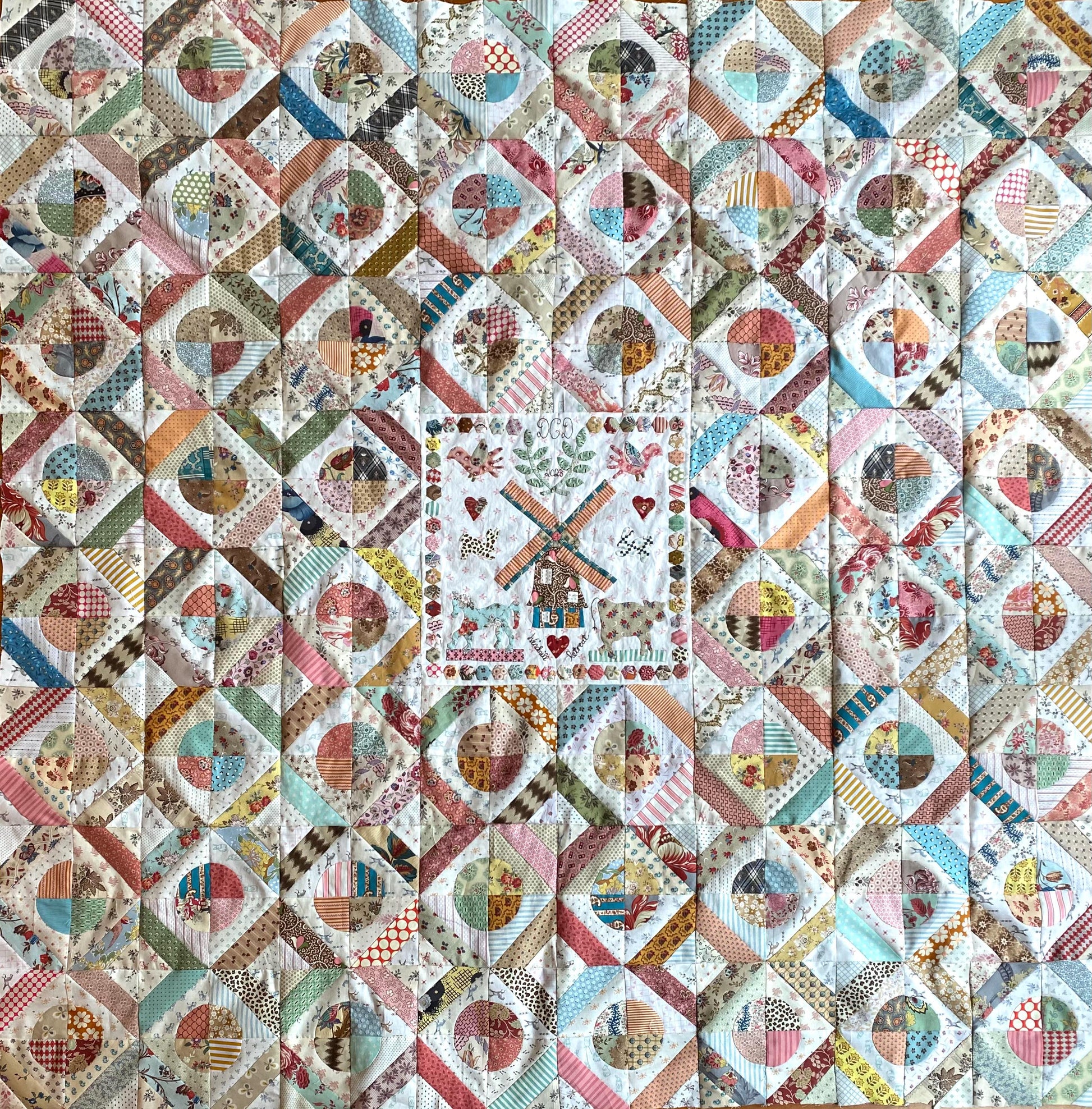 Windmill Retreat Quilt Pattern