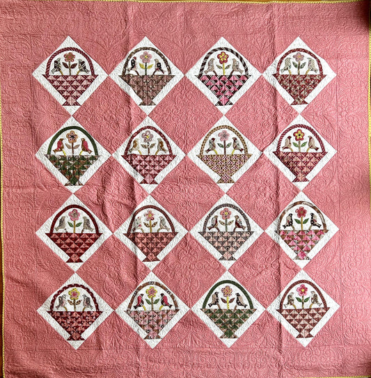 Baskets Of Birdsong Quilt Pattern **DIGITAL VERSION**