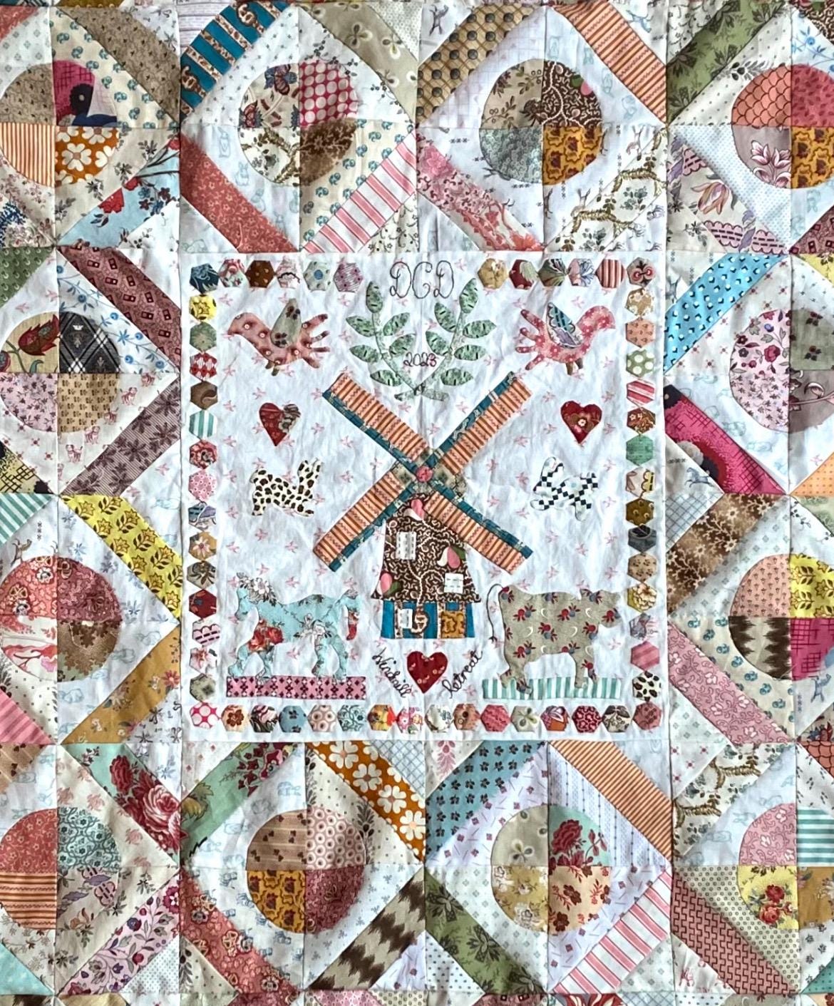 Windmill Retreat Quilt Pattern